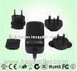 Multi Prongs switching power adapter 15W for USA / EU / UK / AU