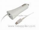 2.1A USB mobile car charger with cable for iphone 5 and mini ipad 4