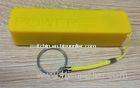 OEM Yellow Portable USB Power Bank Fashionable for Mobile Phone