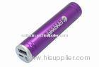 Purple Portable USB Power Bank 1000mA with LED for GPS PSP and Apple iphone