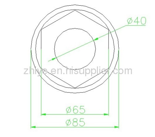 small ductile iron nut(screw cap) casting