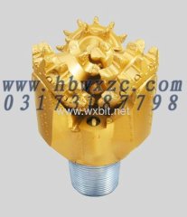 Milled tooth tricone tungsten carbide underground mining equipment