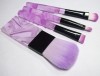 4PCS Best Promotional Cosmetic Makeup Brush set with Acrylic Handle