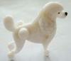 White Handmade Glass Dog Animals Figurine For Children Gift