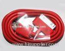 Red Apple Charger Cord TPE , iphone 4 USB charge cable for iphone