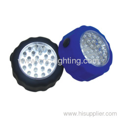 24 LEDs plastic LED flashlight