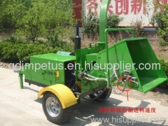wood chipper with 40hp diesel engine