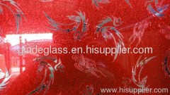 acid etched glass ice glass decorative glass art glass