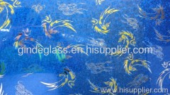 acid etched glass ice glass decorative glass art glass