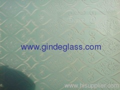 deep acid etched glass/legent phoniex
