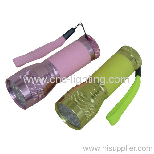 Aluminium 16 LED flashlight