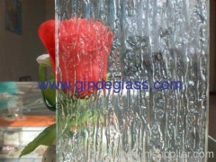 clear pattern glass /rains
