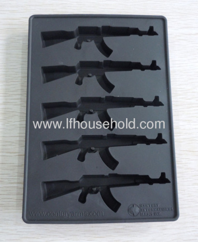 machine gun shape ice tray