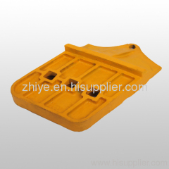 carbon steel board excavator part