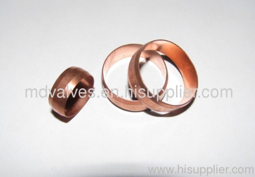 copper fittings, machined parts