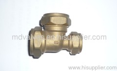 brass reducing tee (15*15*10)