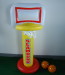 PVC inflatable toy for playing basketball