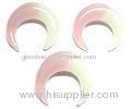 10 gauge pinchers Piercing Glass Body Jewelry , belly button piercers