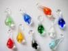 Colored mushroom shaped Handmade Glass Pendants art decoration