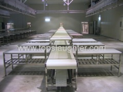 Slaughterhouse equipment Deboning cutting conveyor