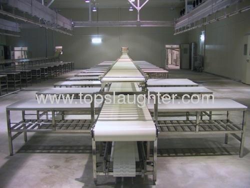 Slaughterhouse equipment Deboning cutting conveyor