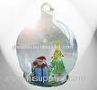 Handmade custom glass ball christmas ornaments as gifts for kids