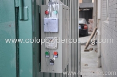 dry powder coating spray industrial oven