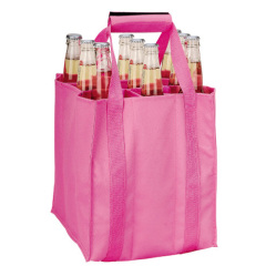 4 Bottles non woven wine bag for promotion WB1003