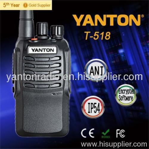 T-518 vhf/uhf handheld two way radio