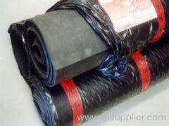 neoprene lining rubber sheet with black color