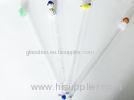 Glass Swizzle Sticks Coffee Stir For Christmas Pattern Decorative