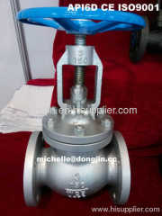 ANSI flaged globe valve