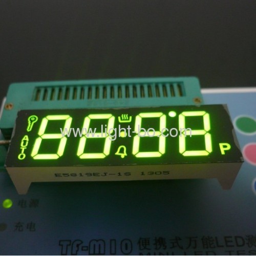 Ultra Amber Custom Design0.56-inch four-digit numeric led displays for digital oven timer control