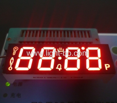 Ultra Amber Custom Design0.56-inch four-digit numeric led displays for digital oven timer control