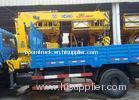 5 Ton Hydraulic Truck Loader Crane , 32 L/min 10m Max Reach