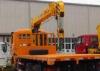 Cargo Mobile Truck Loader Crane With 55 L/min Max Oil Flow