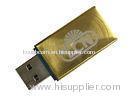 Metal USB Flash Drives , Metallic High Speed USB 2.0 Flash Stick