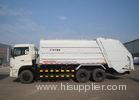 Hydraulic System Rear Loader Garbage Truck With Self Dumping