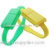Yellow Green Wristband USB Flash Drive Stick Silicone Bracelet