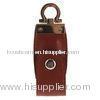 High Speed 2.0 Leather USB Flash Disk With Logo Personalized