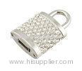 Portable Sliver Lock Shape Jewelry USB Flash Drive 16GB 32GB