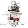 Metal Crystal Human Skeleton Shaped Jewelry USB Flash Drive