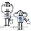 Metal Robot Shaped USB Stick People , 4GB Flash Pen Drives