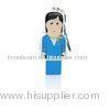 Customizable Plastic USB Stick People 128mb 256mb 512mb