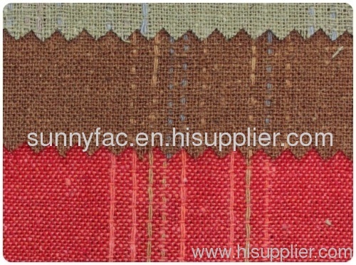 Jacquard Fabric 100% cotton Yarn-dyed Twill weave