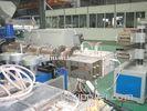 Twin Screw Wood Plastic Extrusion Line , Wood Plastic Profile Production Line