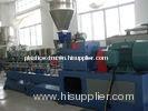 Parallel Twin Screw Extruder Machine Process Plastic Pipe / Sheet
