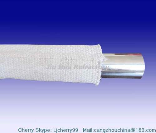 cable or pipe wrapping ceramic fiber sleeve