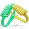 4GB USB Flash Drives Silicone Bracelet For Promotional Event