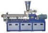 Hot Melt Twin Screw Extruder Process Plastic Granules / Pipe / Profile